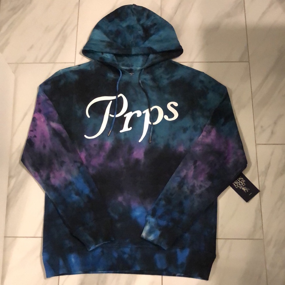 Men’s PRPS Tie Dye Pullover Hoodie